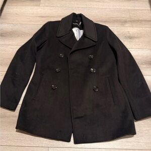 Calvin Klein Women’s Black Peacoat